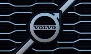 Volvo Trucks Grill with Volvo Logo