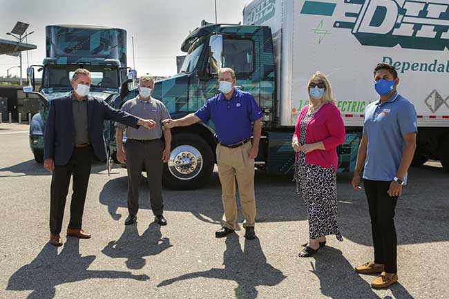 Dependable Highway Express Begins Piloting Volvo VNR Electric Heavy-Duty Trucks in its Southern California Fleet